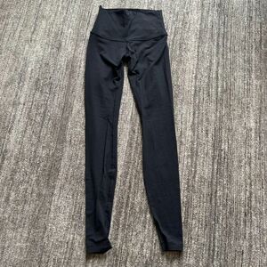 Lululemon Black High Rise Leggings, Size 4